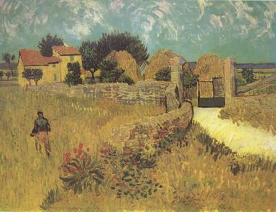 Vincent Van Gogh Farmhous in Provence (nn04) France oil painting art